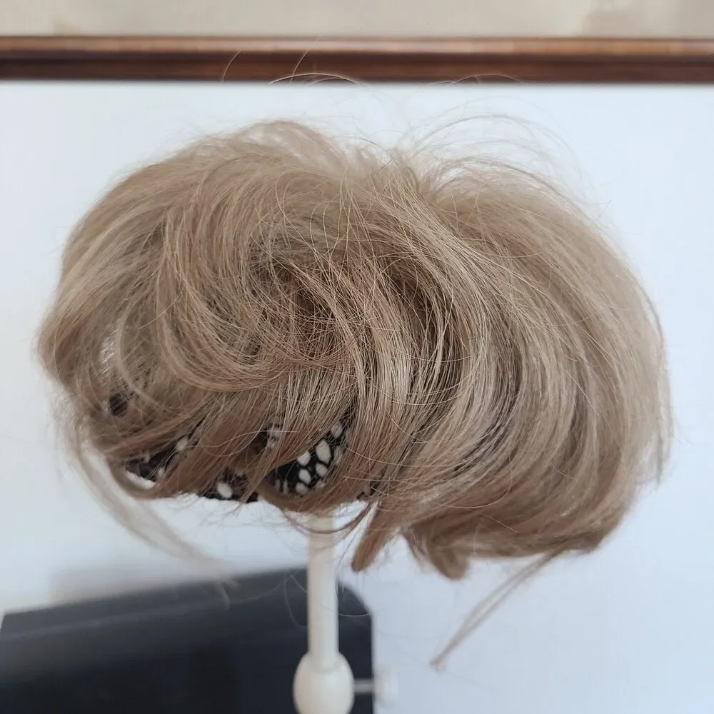 Tony of Beverly Shaper Hair Topper 14/24 Added Body Wig Wiglet Plus Wig Brush